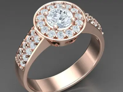Luxury Men Rings Designs 6MR025 3D print model