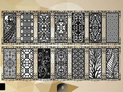 2000 DXF FILE FOR CNC PLASMA 3D model