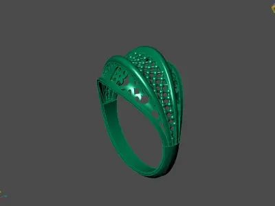 Plain Ring Women Ready STL 3DM Models Womens Rings 3D models 3D print model shop