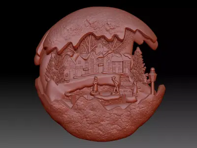 New Year Toy 3D print model