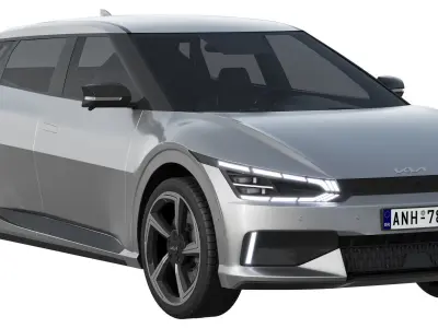 Kia EV6 GT 2022 3D model