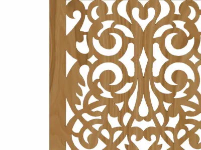 Decorative panel STL 3D model 24