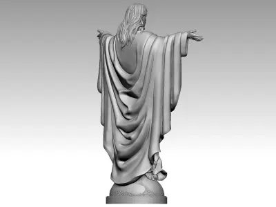 Christ The King 3D print model