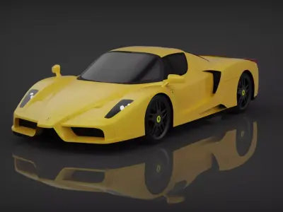 Ferrari Enzo Stl V2 Detailed 3D print model