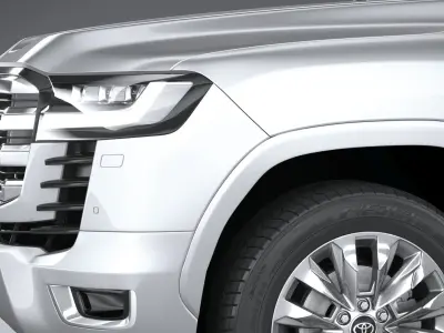Toyota Land Cruiser ZX 2022 3D model