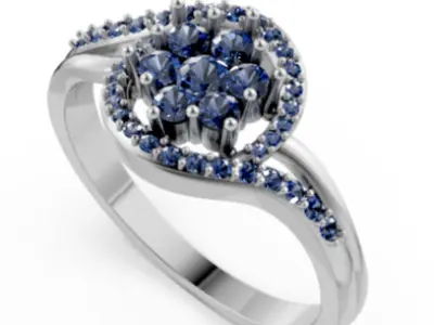 Ring 3D Model-12 3D print model