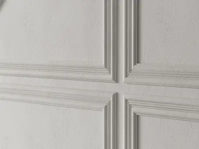 Classic 3D Wall Panel Elegant Design for Interior Decor 9 3D model