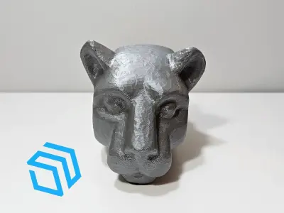 Penn State University Nittany Lion Trailer Hitch Plug Cap 3D print model