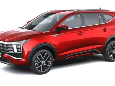 JAC JS8 PRO 2026 3D model