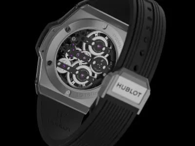 HUBLOT MECA-10 Titanium 3D model