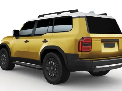 Toyota Land Cruiser 250  First Edition 2024 Low-poly 3D model