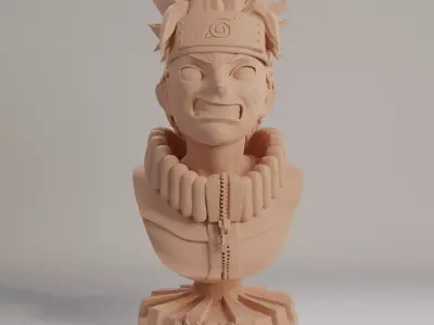 Naruto bust 3D Print 3D print model