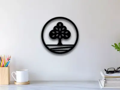 Four Element Soil Wall Art 3D print model