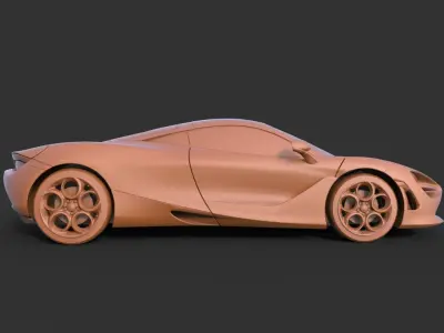 McLaren 720S 3D print model