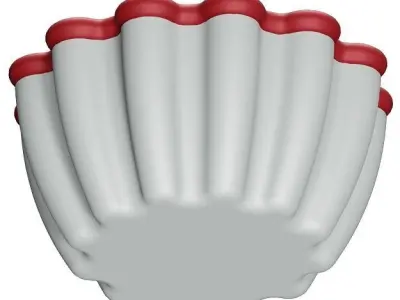 Plastic Soup Bowl 3D model