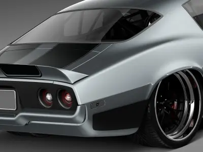 Chevrolet Camaro Pro Touring 1970  3D model