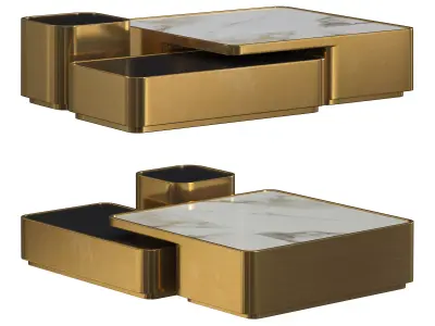 Viola Center Table By Elve Luxury 3D model