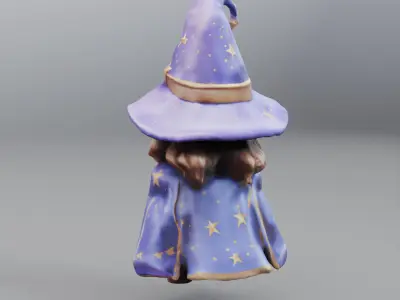 baby wizard 3D model