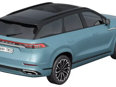 Jaecoo J8 2025 3D model