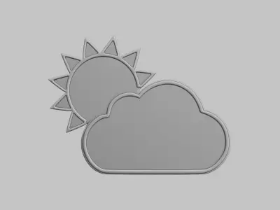 Weather Emoji Pack 3D Printable 20 Unique Emojis 3D print model