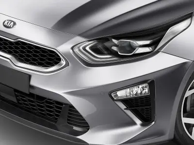 Kia Ceed SW 2019 3D model