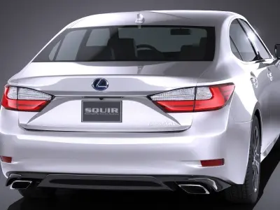 Lexus ES300h 2017 3D model