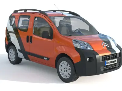 Citroen Nemo Concetto 2012 3D model
