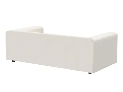 Four Hands Langham Sofa 88in Fayette Cloud 3D model