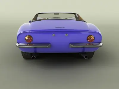 Bizzarrini 5300 GT Targa 3D model