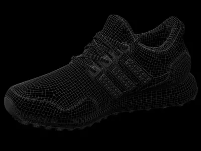 ADIDAS ULTRABOOST X LEGO 3D model