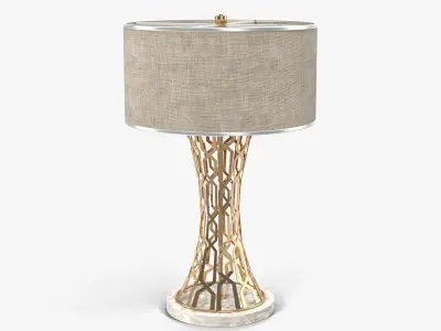 Fine Art Lamps Alegretto Gold 784910 2ST Low-poly 3D model