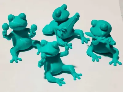 Frog Band 3D print model