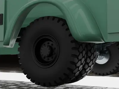 CHEVROLET COE TRUCK 1949 V2 3D print model