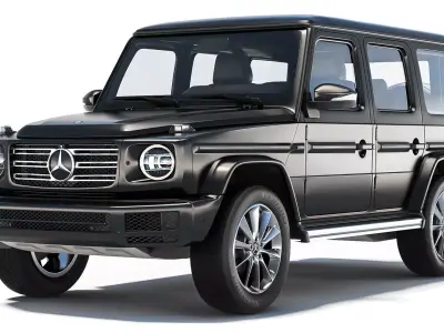 Mercedes-Benz G500 2019 3D model