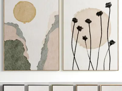 Scandinavian 5 Photo Frame Collections 01