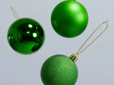 Christmas balls Ornament 1 3D model