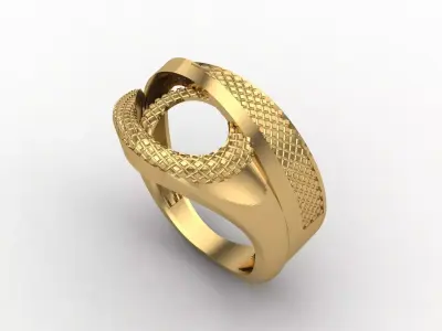 Women Plain Ring STL Models Womens Ring 3dmodels 3D print model 3D print model 63