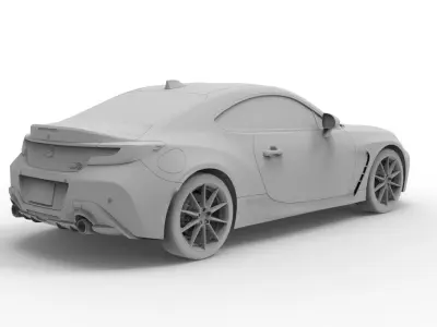 Toyota GR 86 2022 3D model 3D model