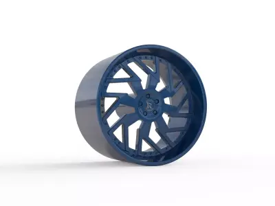 RUCCI FORGED Torcher WHEEL 3D PRINT MODEL  3D print model