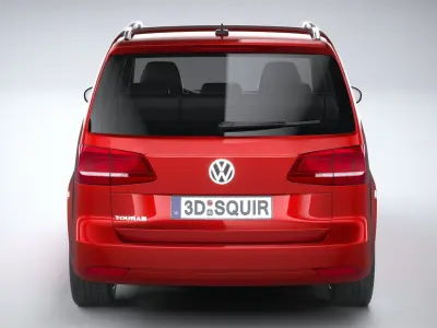 Volkswagen Touran 2011-2015 3D model