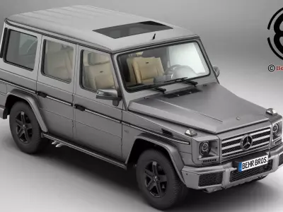 Mercedes G Class G500 2016 3D model