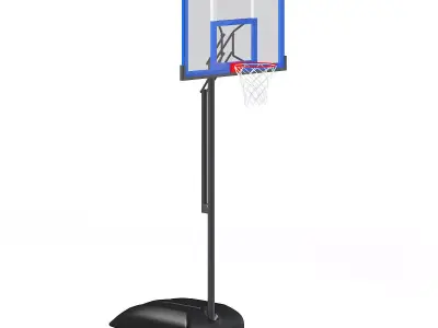 Basketball Backboard 3D model