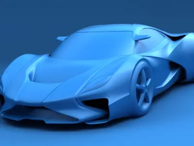 Killer GT 2v1 - Basic 3D model