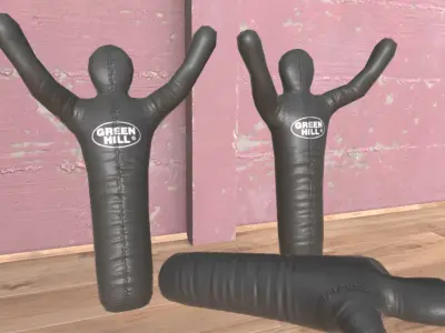 Manecen pair of inflatables 3D model