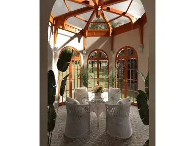 Sun Glass Room 3D model