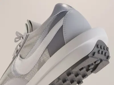 Nike Sacai LD Waffle Summit White Low-poly 3D model