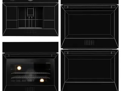 bosh 800 series collection Low-poly 3D model