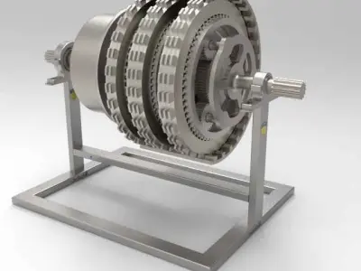 designing metal spinning wheel 3D print model