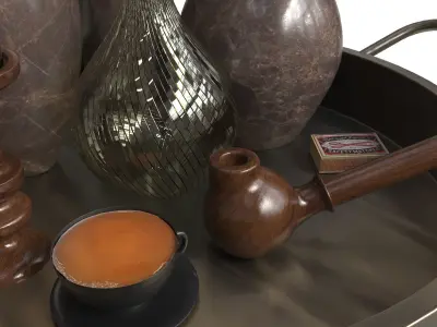 decorative 50 3D model