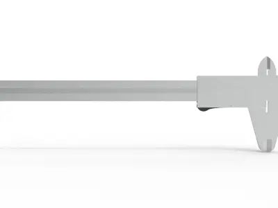 Vernier caliper 3D model